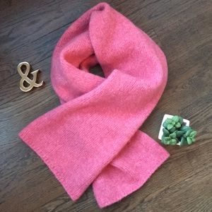 United Colors of Benetton pink wool scarf